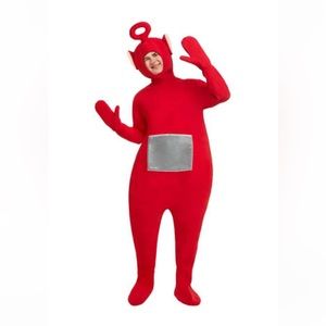 Po Red Teletubby One Size Full Halloween Costume Set